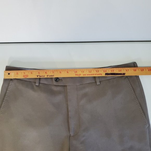 Peter Millar Wicking Pants Men 36 x 30 Green Trousers Straight Leg Golf Golfing - Picture 8 of 12